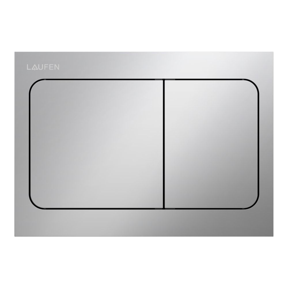 Laufen H9001130070001 INEO AIR Wc nyomólap Matt Króm