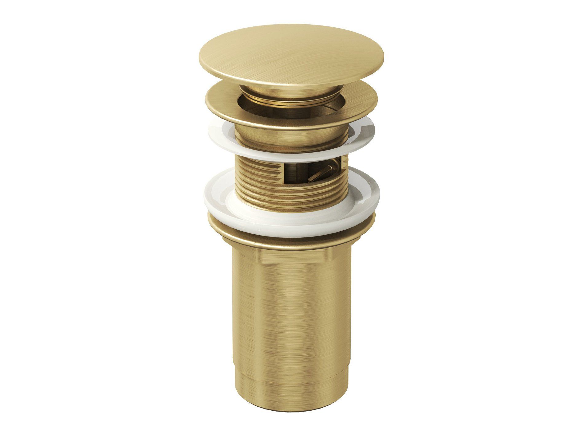 RAVAK X03051 Mosdólefolyó Click-Clack / Fix, gold fém dugóval