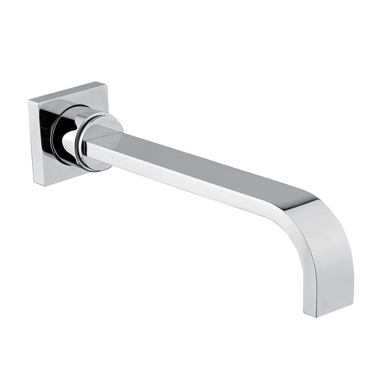 BUGNATESE 19321CR  Kifolyószár szögletes (24 cm) króm színben