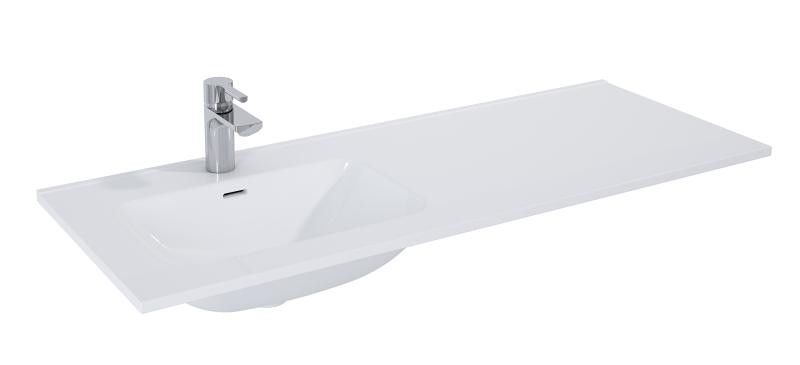 AREZZO design SKAPPA 120 cm-es mosdó (60+60) balos - AR-145955