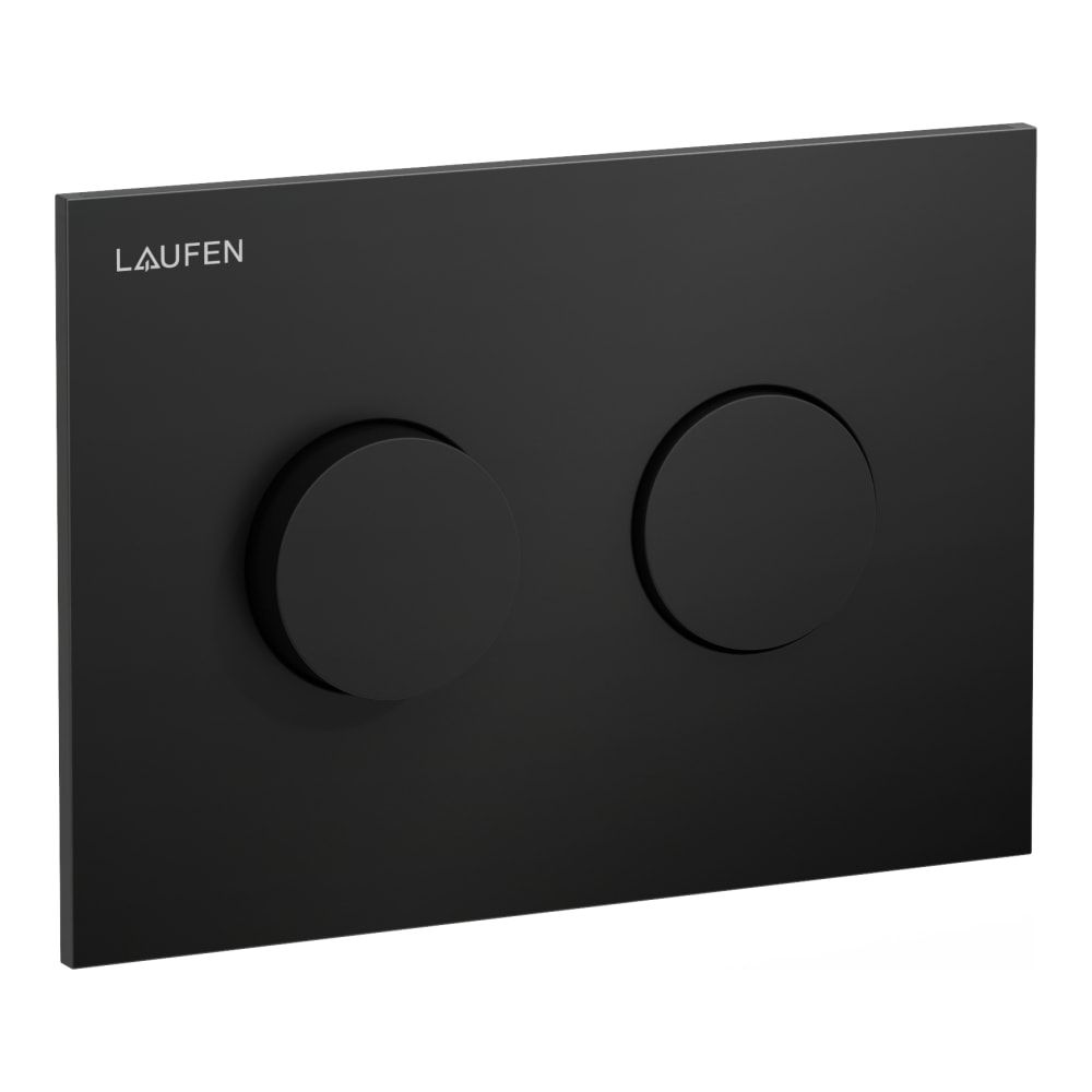 Laufen H9001177160001 INEO GROOVE Wc nyomólap Fekete