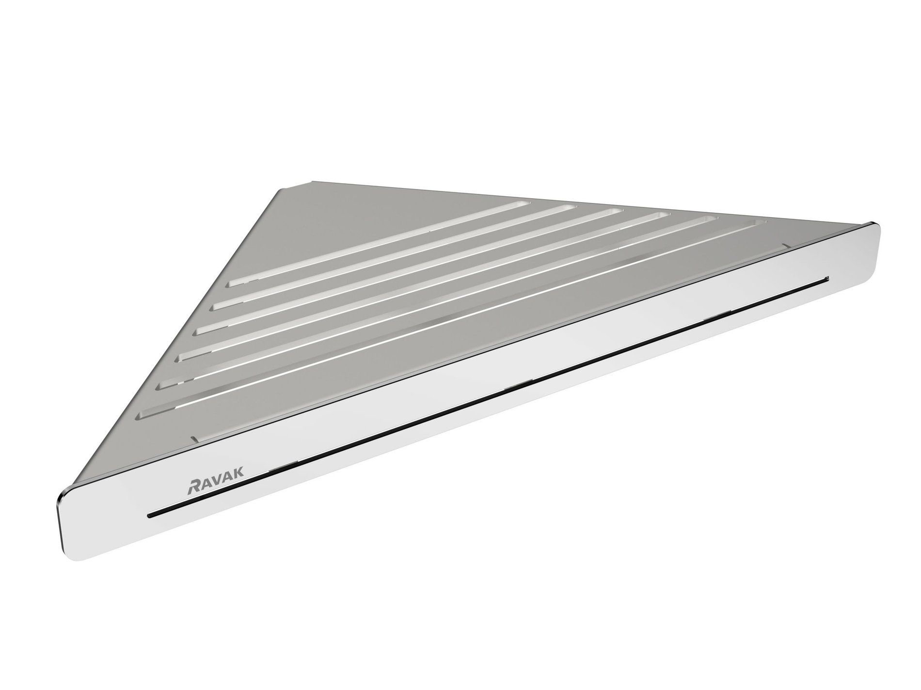 RAVAK X07P578 Polc Slim C, szatén/króm