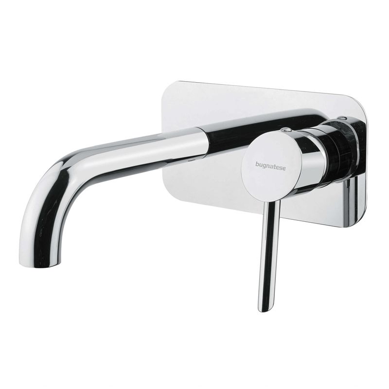 BUGNATESE 2143ECR Bugnatese Smart Fal alatti mosdócsaptelep 19 cm kifolyóval króm színben KÜLSŐ RÉSZ