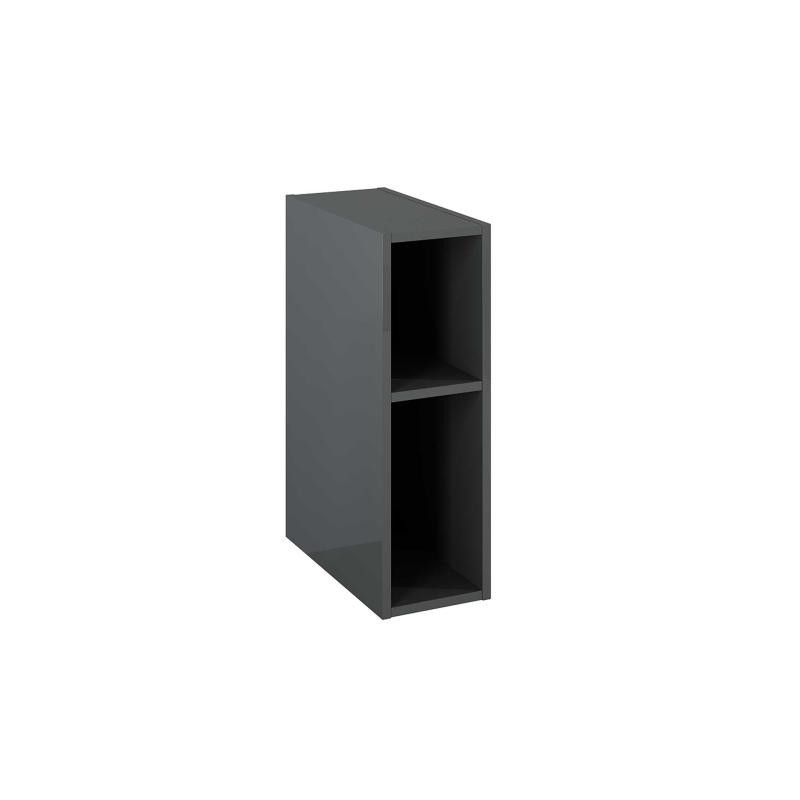 AREZZO design MONTEREY Duo 20 cm-es nyitott elem Mf. antracit színben - AR-167102