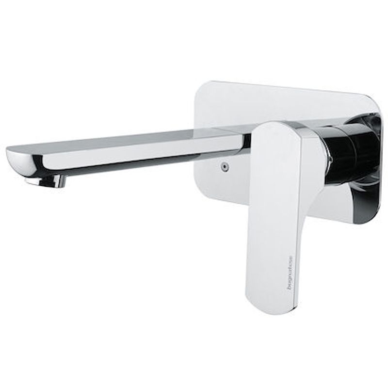 BUGNATESE 2447ECR Bugnatese Planet Fal alatti mosdócsaptelep 19 cm kifolyóval króm színben KÜLSŐ RÉSZ