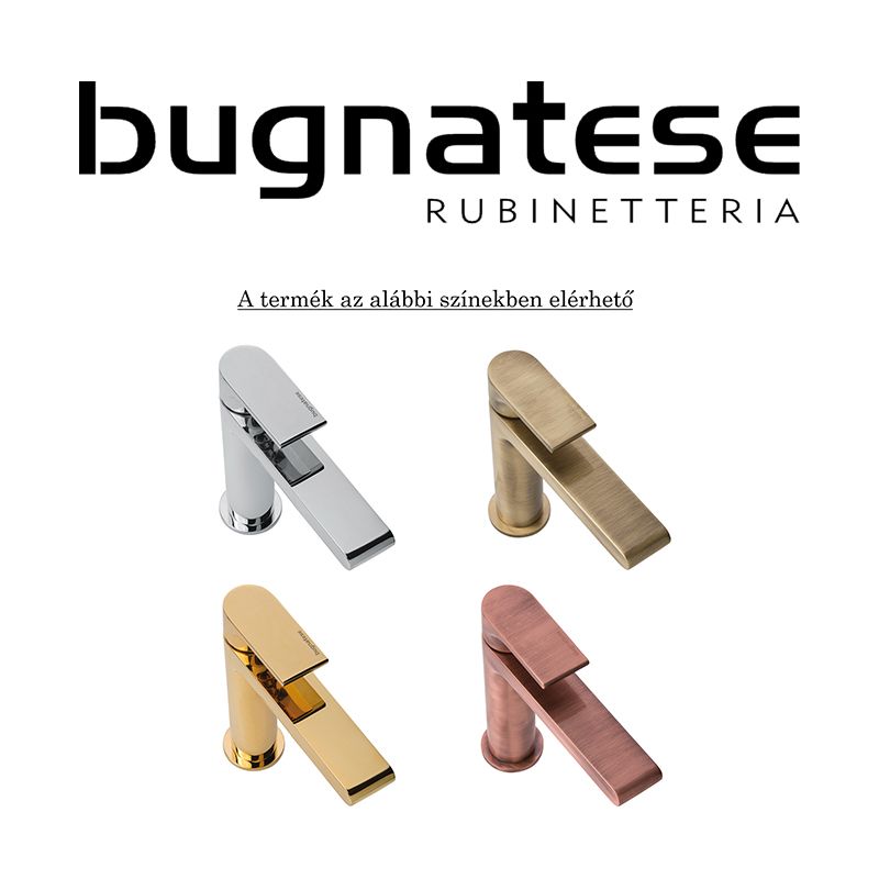 BUGNATESE 19160CR  Kézi zuhanyfej kihúzható zuhanyfejes 8995 mosdóhoz króm színben